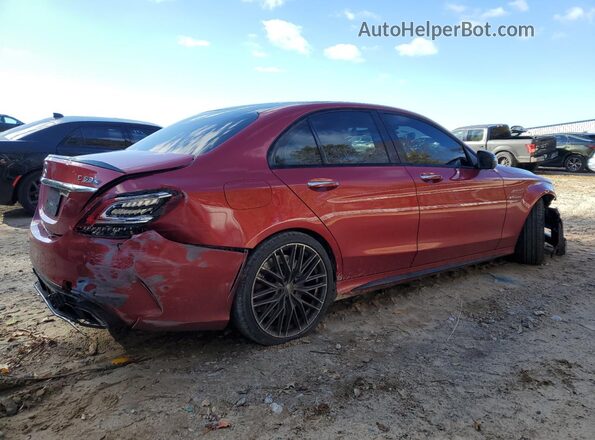 W1KWF8HB7MR622468 2021 MERCEDES-BENZ C Красный Задняя правая четверть