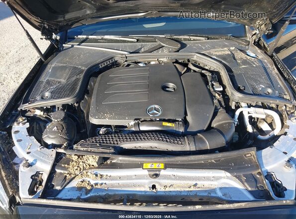 W1KWJ8DB6MG092011 2021 MERCEDES-BENZ C-CLASS Black Հետևի տեսք