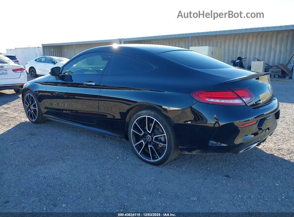 W1KWJ8DB6MG092011 2021 MERCEDES-BENZ C-CLASS Black Հետևի ձախ