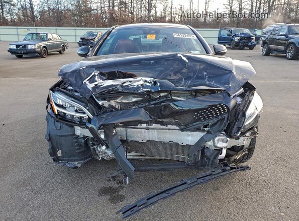 W1KWJ8EB3NG107127 2022 MERCEDES-BENZ C Black Front view