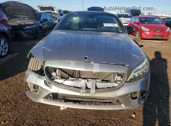 W1KWJ8EB4MG063802 2021 MERCEDES-BENZ C Silver Вид спереду