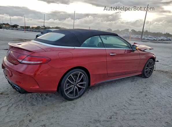 W1KWK6EB5MG102575 2021 MERCEDES-BENZ C Red Trasero derecho