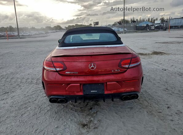 W1KWK6EB5MG102575 2021 MERCEDES-BENZ C Red Vista trasera