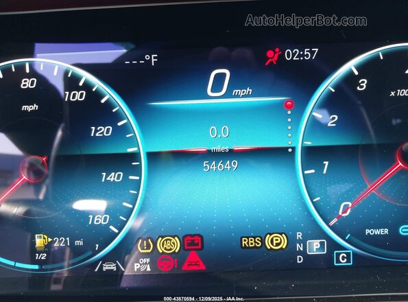 W1KZF5KB4MA878375 2021 MERCEDES-BENZ E-CLASS Black Vista de los asientos traseros