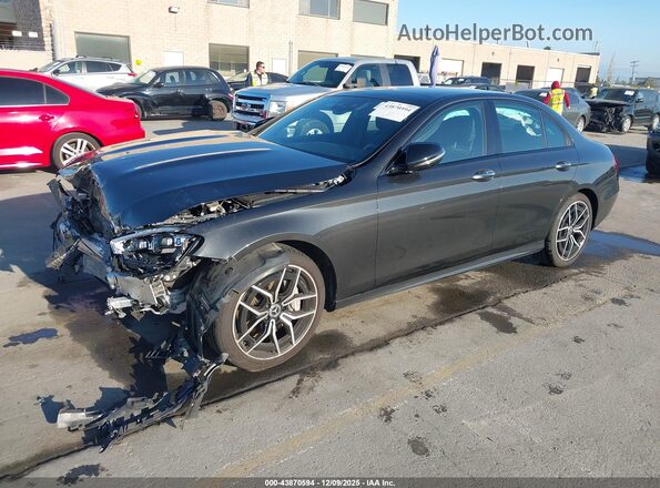 W1KZF5KB4MA878375 2021 MERCEDES-BENZ E-CLASS Black Vista tres cuartos delantera izquierda