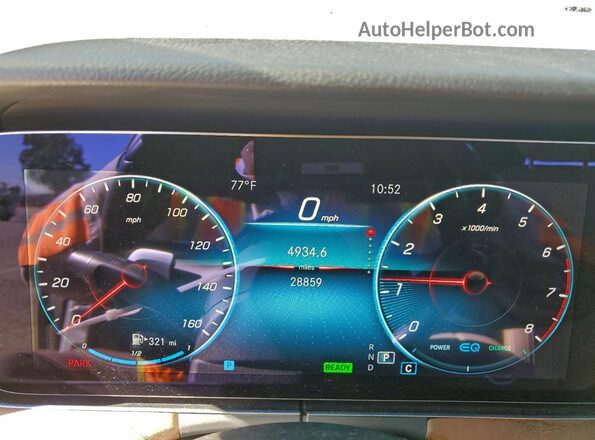 W1KZF5KBXMA885556 2021 MERCEDES-BENZ E White Instrument cluster view