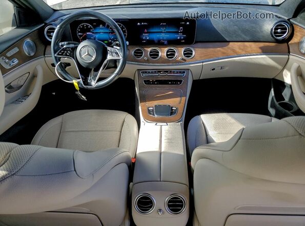 W1KZF5KBXMA885556 2021 MERCEDES-BENZ E White Dashboard view