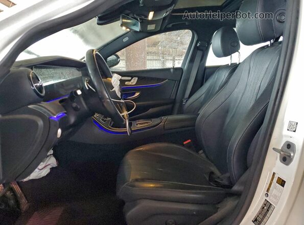 W1KZF8DB0MA969464 2021 MERCEDES-BENZ E White Widok wnętrza z przodu