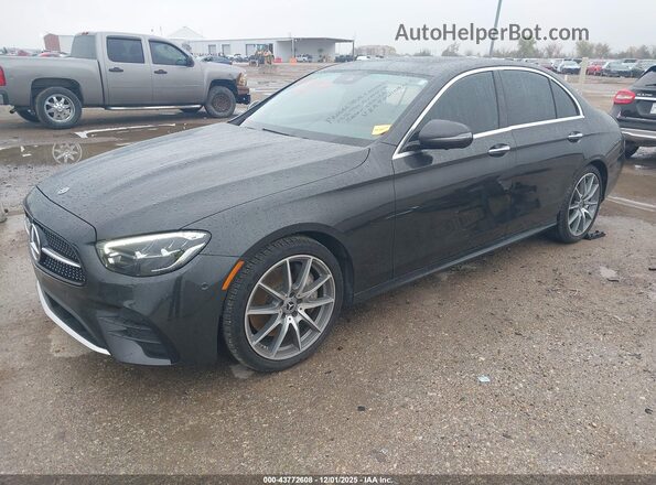 W1KZF8DB0PB101365 2023 MERCEDES-BENZ E-CLASS Black წინა მარცხენა ხედი სამი მეოთხედიდან