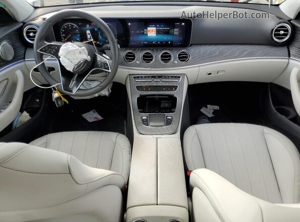 W1KZF8DB1PB173577 2023 MERCEDES-BENZ E White Вид панелі приладів