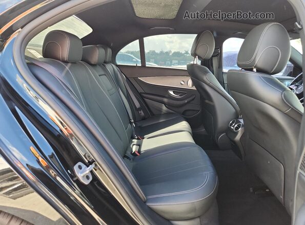 W1KZF8DB3MA874543 2021 MERCEDES-BENZ E Black Вид задніх сидінь