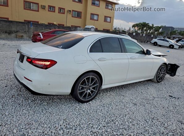 W1KZF8DB3MA970205 2021 MERCEDES-BENZ E White Задня права чверть
