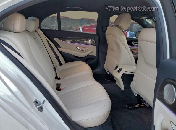 W1KZF8DB3MA970205 2021 MERCEDES-BENZ E White Вид задніх сидінь
