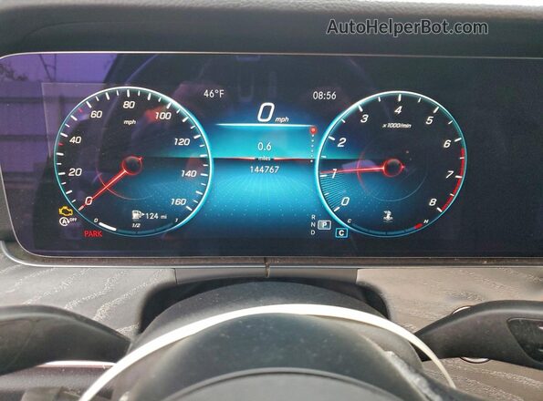W1KZF8DB4MA960010 2021 MERCEDES-BENZ E Black Instrument cluster view