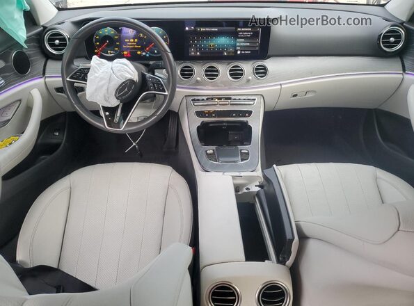 W1KZF8DB7MA991669 2021 MERCEDES-BENZ E Gray Առջևի վահանակի տեսք