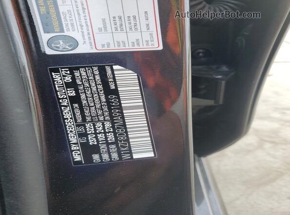 W1KZF8DB7MA991669 2021 MERCEDES-BENZ E Gray Շարժիչի բաժամունքի տեսք