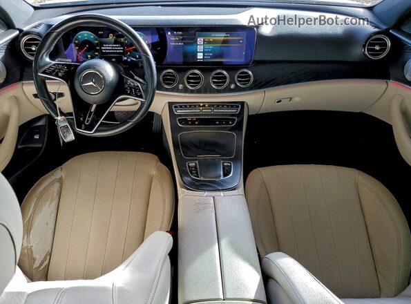 W1KZF8DBXMA940604 2021 MERCEDES-BENZ E Charcoal Вид панелі приладів
