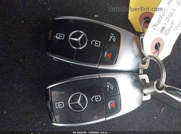 W1KZF8EB1PB175540 2023 MERCEDES-BENZ E-CLASS Черный Вид панели приборов