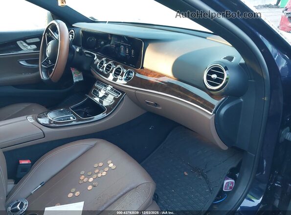 W1KZF8EB5MA922137 2021 MERCEDES-BENZ E-CLASS Blue Սալոնի դիմացի տեսք