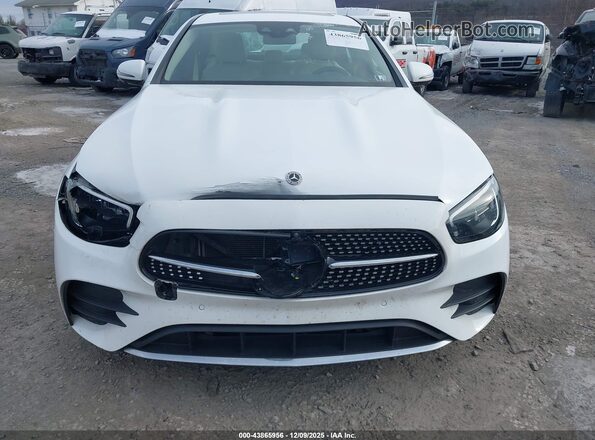 W1KZF8EB5NB034306 2022 MERCEDES-BENZ E-CLASS White წინა ხედი