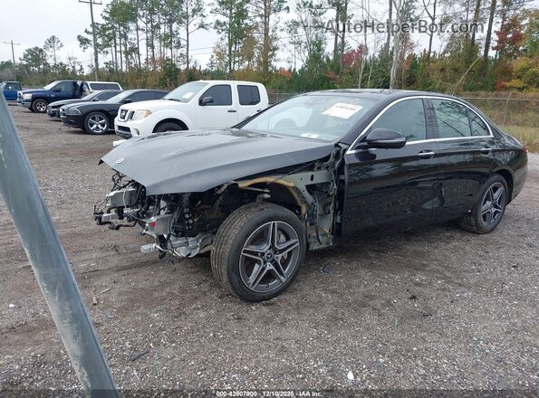 W1KZF8EB8PB171470 2023 MERCEDES-BENZ E-CLASS Black Առջևի ձախ երեք քառորդ տեսարան