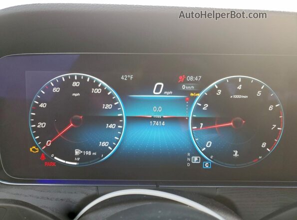 W1KZF8EBXPB169770 2023 MERCEDES-BENZ E Black ხელსაწყოთა პანელის ხედი