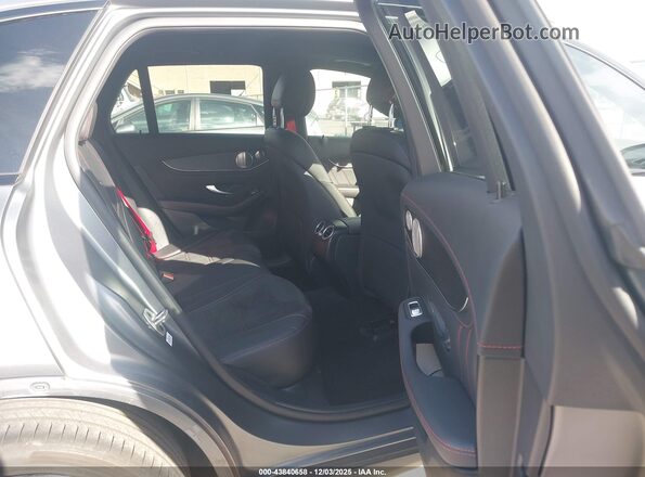 W1N0G6EB1MF992556 2021 MERCEDES-BENZ AMG GLC 43 Gray VIN կոդի պիտակի տեսք
