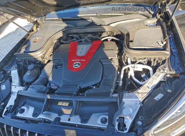W1N0G6EB3MF946923 2021 MERCEDES-BENZ GLC-CLASS Black Vista del compartimento del motor