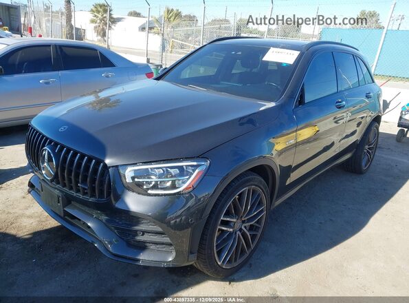 W1N0G6EBXMF992006 2021 MERCEDES-BENZ AMG GLC 43 Black Առջևի ձախ երեք քառորդ տեսարան