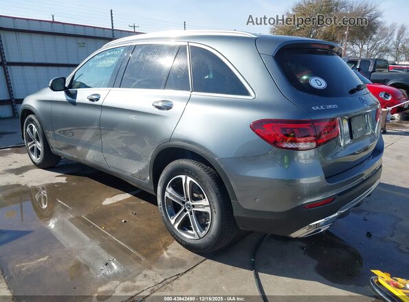W1N0G8DB4MF975764 2021 MERCEDES-BENZ GLC 300 Серый Задняя левая четверть