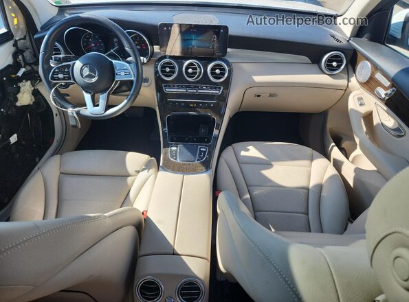W1N0G8DB4MV269626 2021 MERCEDES-BENZ GLC-CLASS White Dashboard view