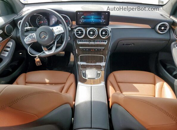 W1N0G8DB4NG067939 2022 MERCEDES-BENZ GLC-CLASS Gray Вид панелі приладів