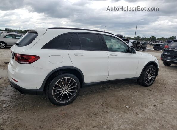W1N0G8DBXMF957320 2021 MERCEDES-BENZ GLC-CLASS Белый Задняя правая четверть