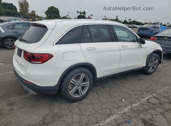 W1N0G8DBXMV292232 2021 MERCEDES-BENZ GLC-CLASS White Trasero derecho