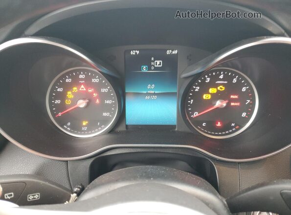 W1N0G8DBXMV292232 2021 MERCEDES-BENZ GLC-CLASS White Vista del cuadro de instrumentos