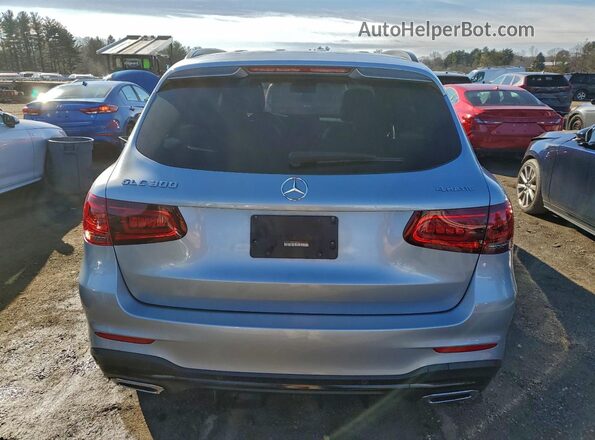 W1N0G8EB0NG082601 2022 MERCEDES-BENZ GLC-CLASS Silver Вид ззаду