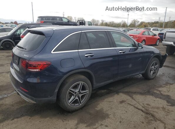 W1N0G8EB2MG007140 2021 MERCEDES-BENZ GLC-CLASS Blue Задня права чверть