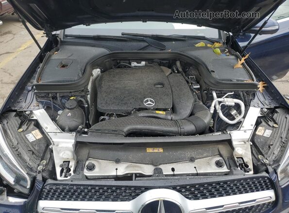 W1N0G8EB2MG007140 2021 MERCEDES-BENZ GLC-CLASS Blue Вид підкапотного простору
