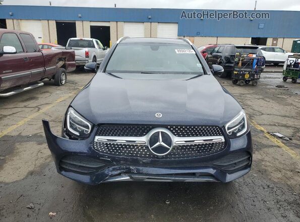 W1N0G8EB2MG007140 2021 MERCEDES-BENZ GLC-CLASS Blue Вид спереду