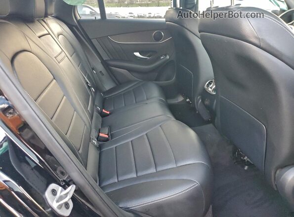 W1N0G8EB2NV333274 2022 MERCEDES-BENZ GLC-CLASS Black Widok tylnych siedzeń