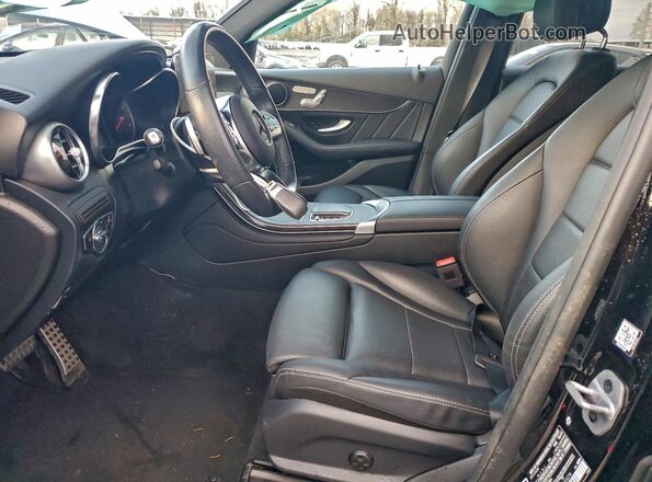 W1N0G8EB2NV333274 2022 MERCEDES-BENZ GLC-CLASS Black Widok wnętrza z przodu