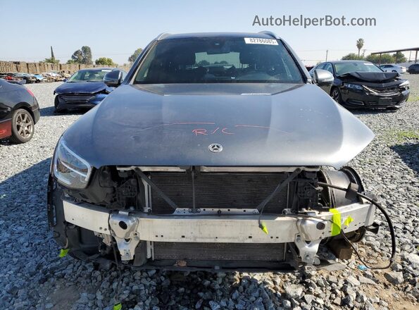 W1N0G8EB4MF963127 2021 MERCEDES-BENZ GLC-CLASS Gray წინა ხედი