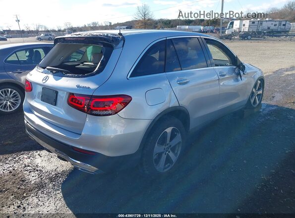 W1N0G8EB6LF845658 2020 MERCEDES-BENZ GLC 300 Silver Задня права чверть