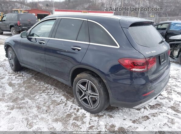 W1N0G8EB7MF957581 2021 MERCEDES-BENZ GLC 300 Blue Tył lewy