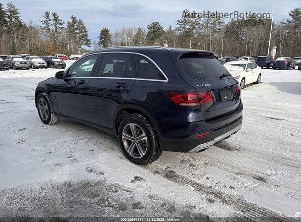 W1N0G8EB8LF799220 2020 MERCEDES-BENZ GLC 300 Blue Trasero izquierdo