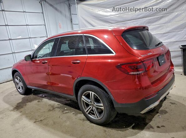 W1N0G8EB9MF873620 2021 MERCEDES-BENZ GLC-CLASS Red Հետևի ձախ