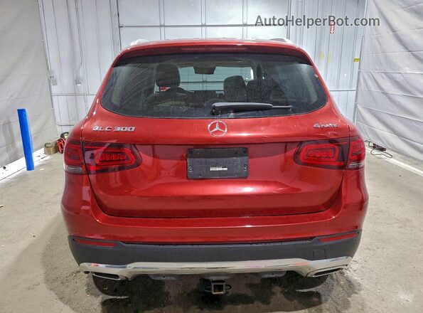 W1N0G8EB9MF873620 2021 MERCEDES-BENZ GLC-CLASS Red Հետևի տեսք