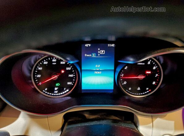 W1N0G8EB9MF873620 2021 MERCEDES-BENZ GLC-CLASS Red Սարքավորումների վահանակի տեսք