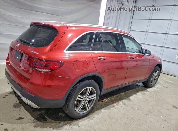 W1N0G8EB9MF873620 2021 MERCEDES-BENZ GLC-CLASS Red Հետևի աջ
