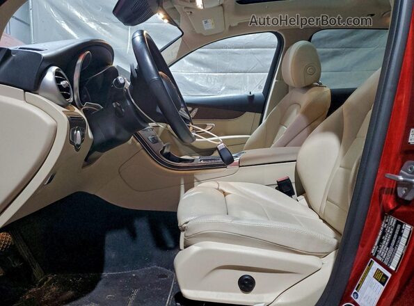 W1N0G8EB9MF873620 2021 MERCEDES-BENZ GLC-CLASS Red Սալոնի դիմացի տեսք